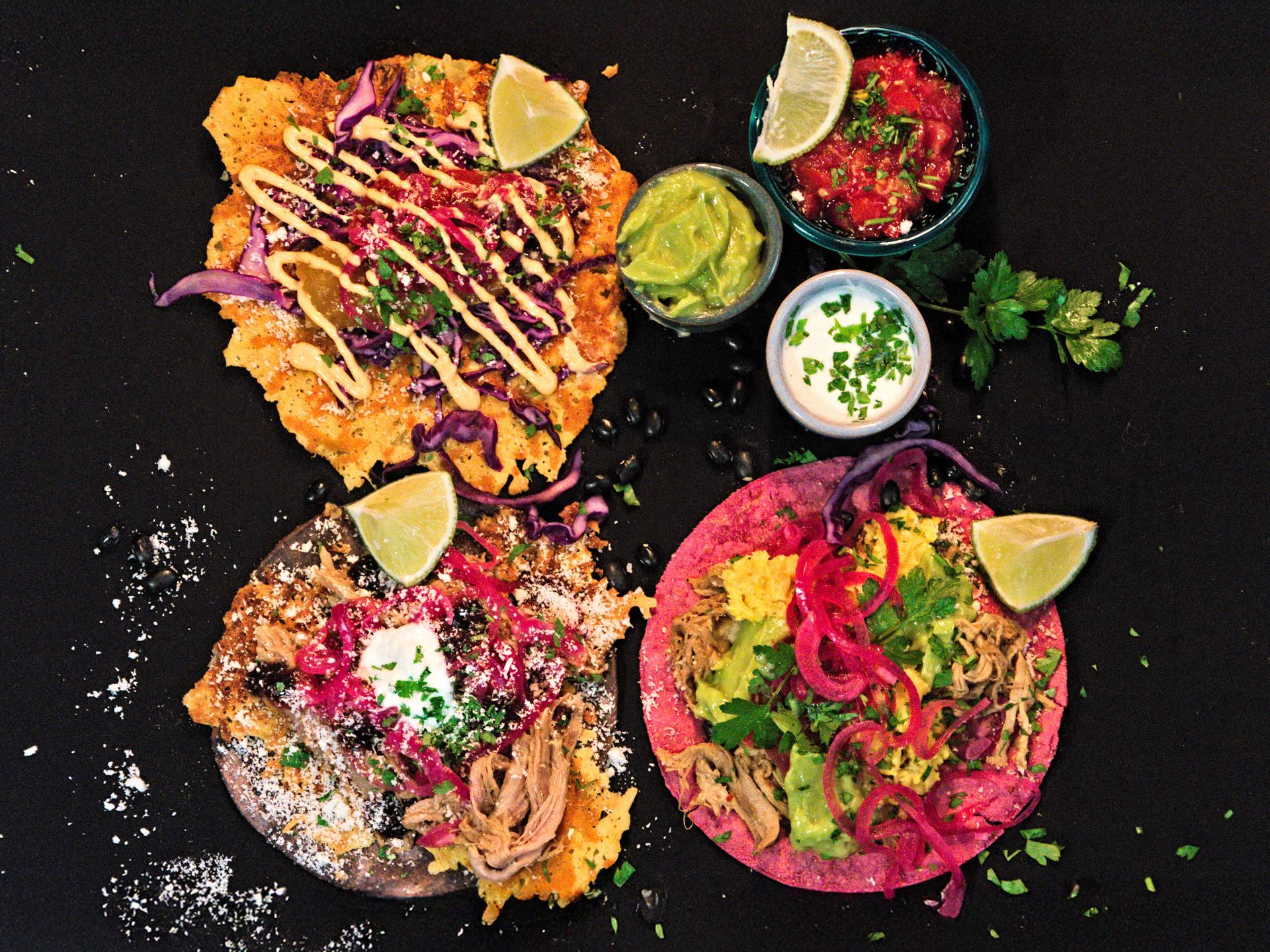 Bilder von Taco & Burritos zubereitet von Gaudi Foodtruck.